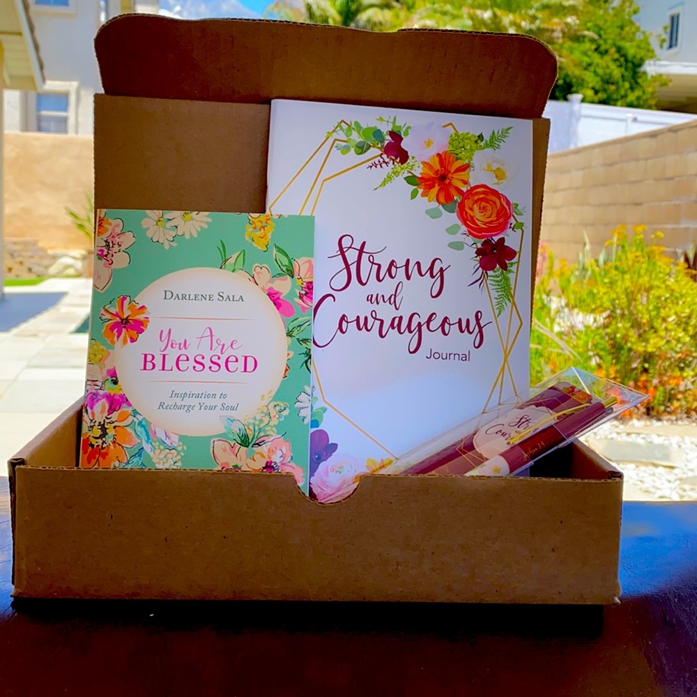 Devotional Book, Journal, Bookmark and Pen Set